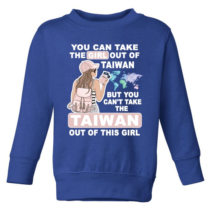 Cool From Taiwan Meaningful Gift Proud Taiwan Gift Toddler Sweatshirt