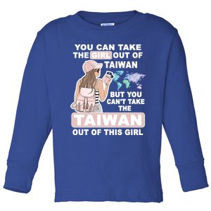 Cool From Taiwan Meaningful Gift Proud Taiwan Gift Toddler Long Sleeve Shirt