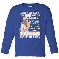 Cool From Taiwan Meaningful Gift Proud Taiwan Gift Toddler Long Sleeve Shirt