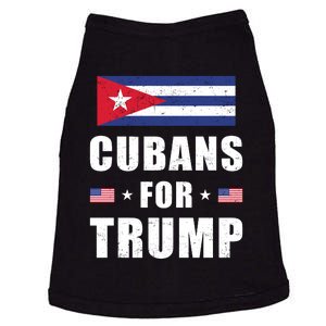 Cubans For Trump Cuban American Patriotic Doggie Tank