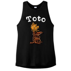 Classic Fairytale Toto The Dog Ladies PosiCharge Tri-Blend Wicking Tank