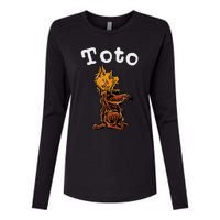 Classic Fairytale Toto The Dog Womens Cotton Relaxed Long Sleeve T-Shirt