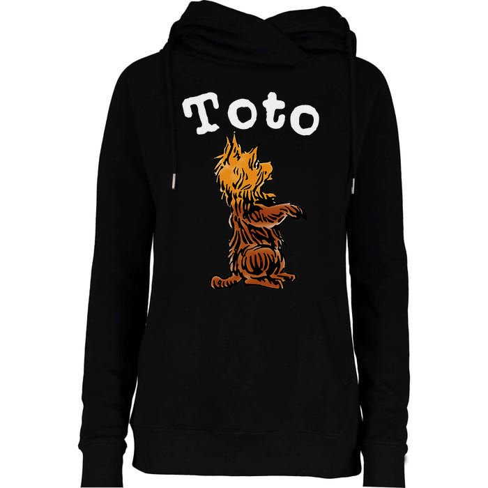 Classic Fairytale Toto The Dog Womens Funnel Neck Pullover Hood