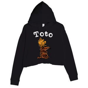 Classic Fairytale Toto The Dog Crop Fleece Hoodie