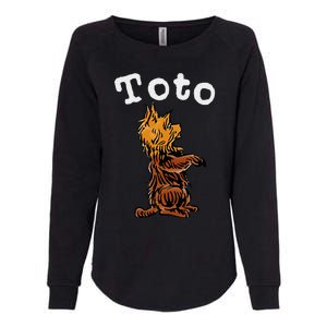 Classic Fairytale Toto The Dog Womens California Wash Sweatshirt