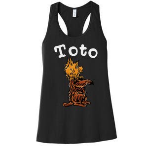 Classic Fairytale Toto The Dog Women's Racerback Tank