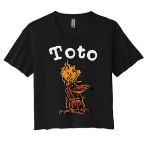 Classic Fairytale Toto The Dog Women's Crop Top Tee