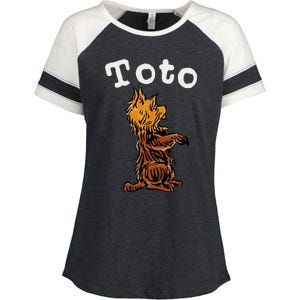 Classic Fairytale Toto The Dog Enza Ladies Jersey Colorblock Tee