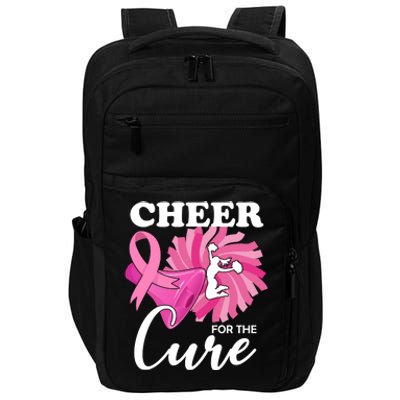 Cheer For The Cure Breast Cancer Awareness Impact Tech Backpack