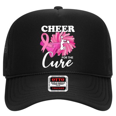 Cheer For The Cure Breast Cancer Awareness Trucker Hat