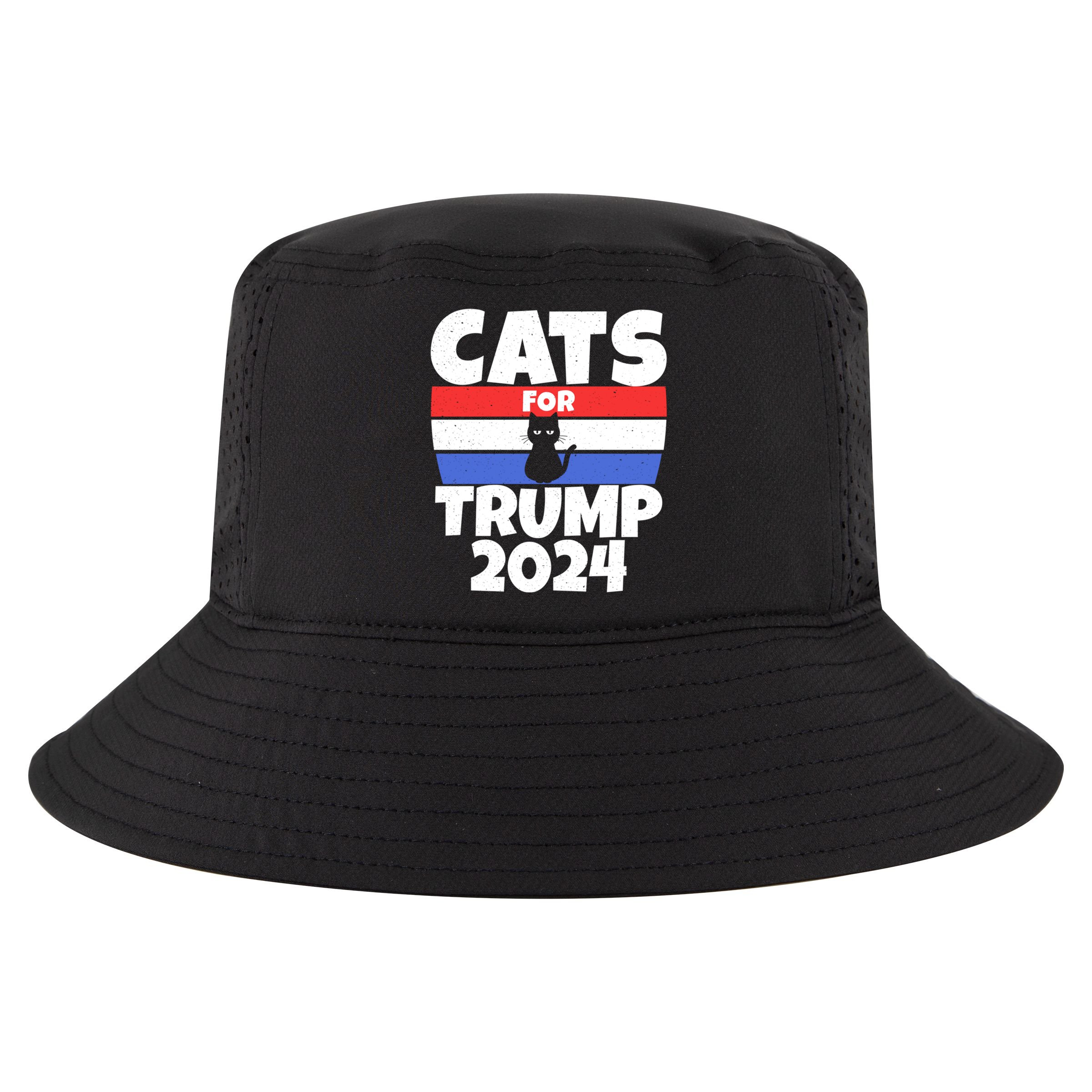 Cats For Trump 2024 Cool Comfort Performance Bucket Hat