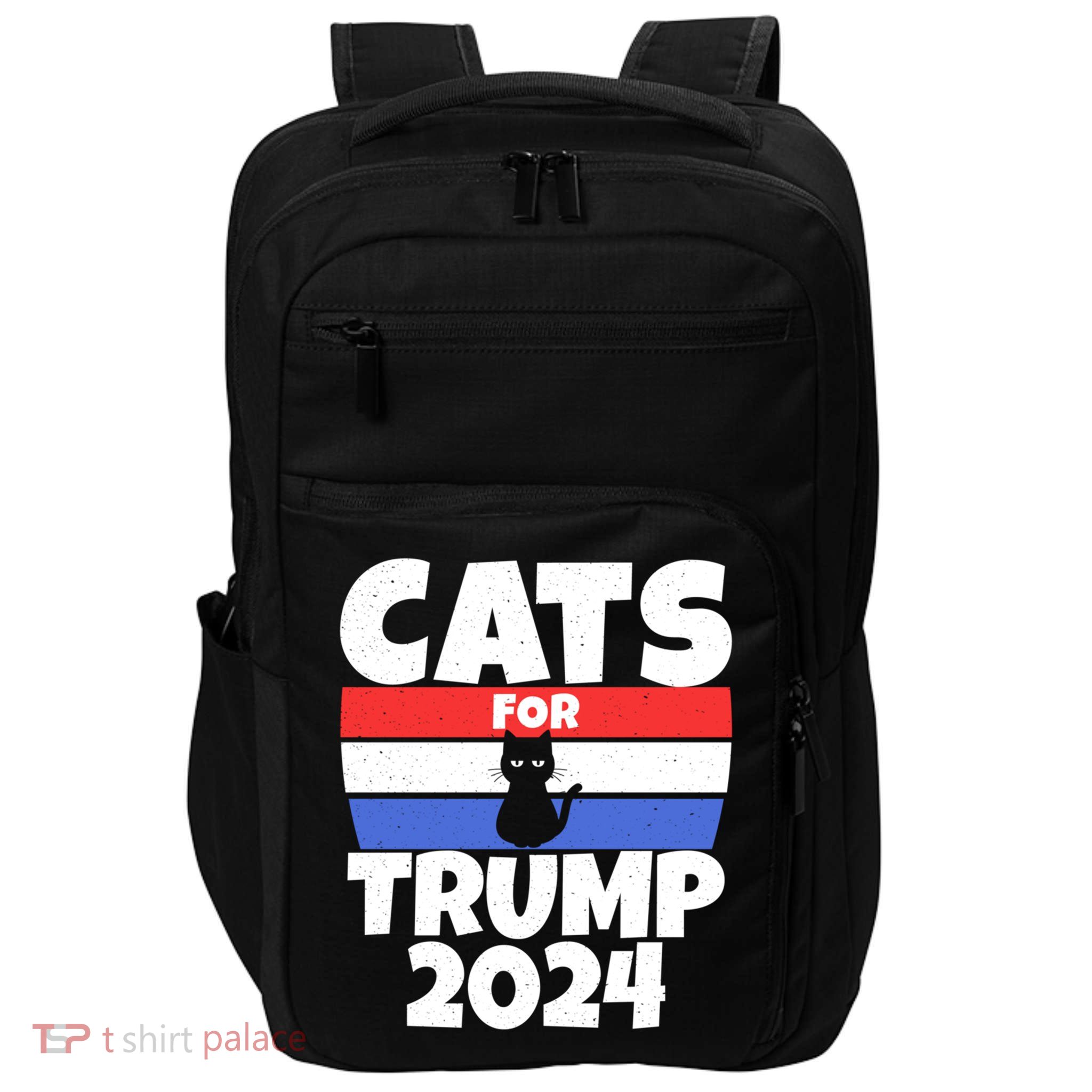 Cats For Trump 2024 Impact Tech Backpack