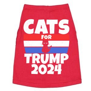 Cats For Trump 2024 Doggie Tank