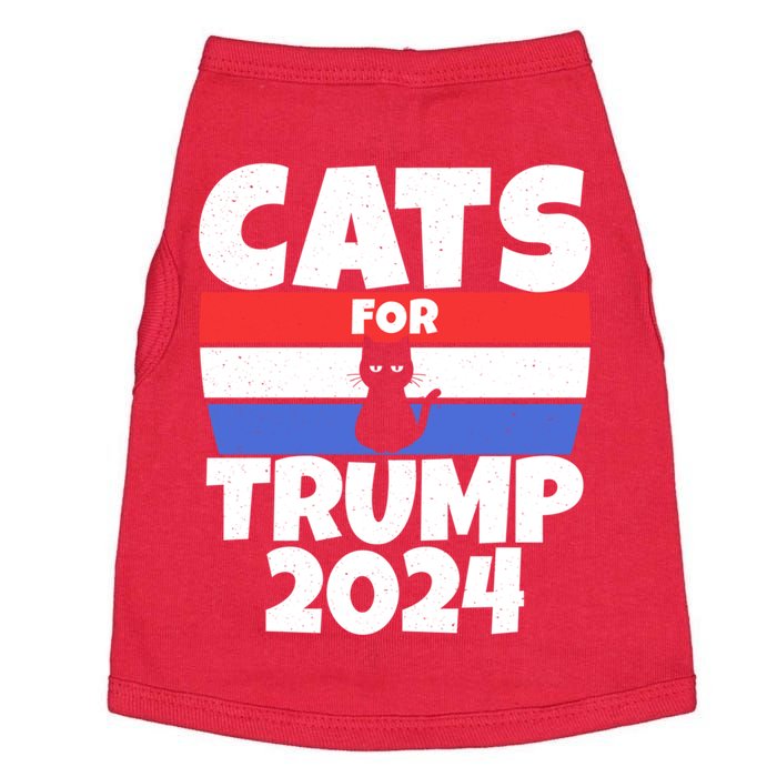 Cats For Trump 2024 Doggie Tank