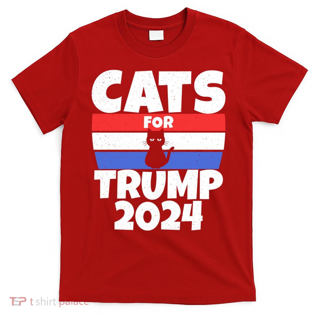 Cats For Trump 2024 T-Shirt