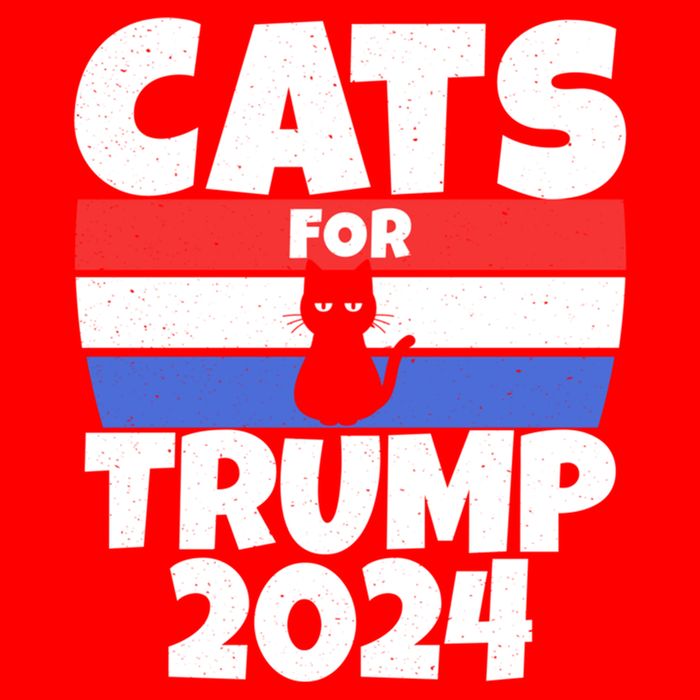 Cats For Trump 2024 25L Jumbo Tote