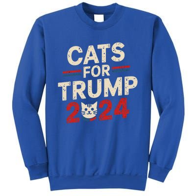 Cats For Trump Funny Election Sweatshirt