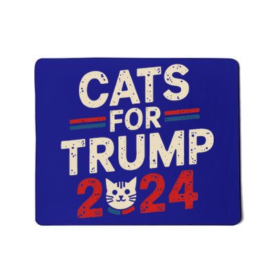 Cats For Trump Funny Election Mousepad