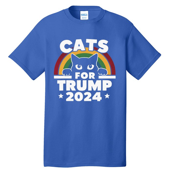 Cats For Trump Tall T-Shirt