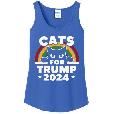 Cats For Trump Ladies Essential Tank