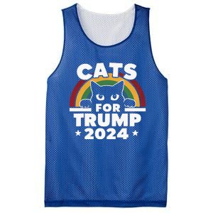 Cats For Trump Mesh Reversible Basketball Jersey Tank