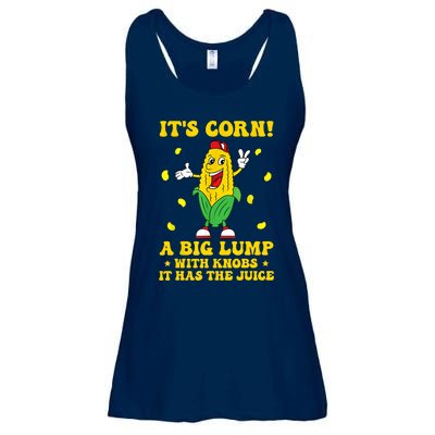 Corn Funny Trendy Design Boys Girls Corn Ladies Essential Flowy Tank