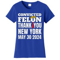 Convicted Felon Trump Hair Tie Thank You Ny New York 53024 Women's T-Shirt