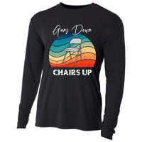 Cool Funny Tee In My Defense I Was Left Unsupervised Cooling Performance Long Sleeve Crew