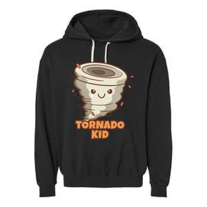 Cute Funny Tornado Active Garment-Dyed Fleece Hoodie