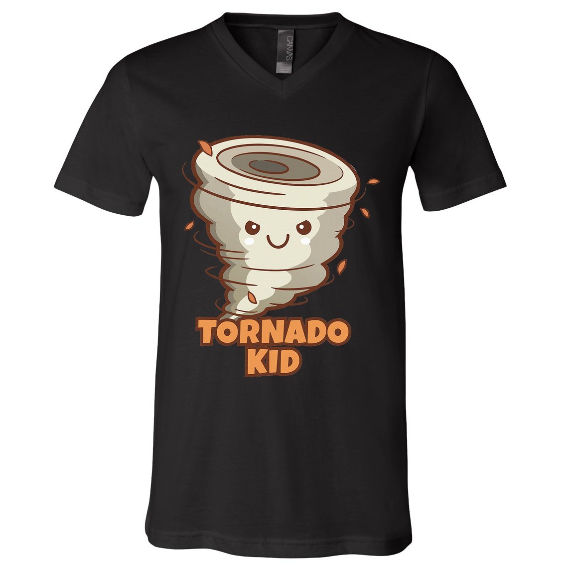 Cute Funny Tornado Active V-Neck T-Shirt
