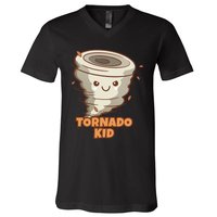 Cute Funny Tornado Active V-Neck T-Shirt