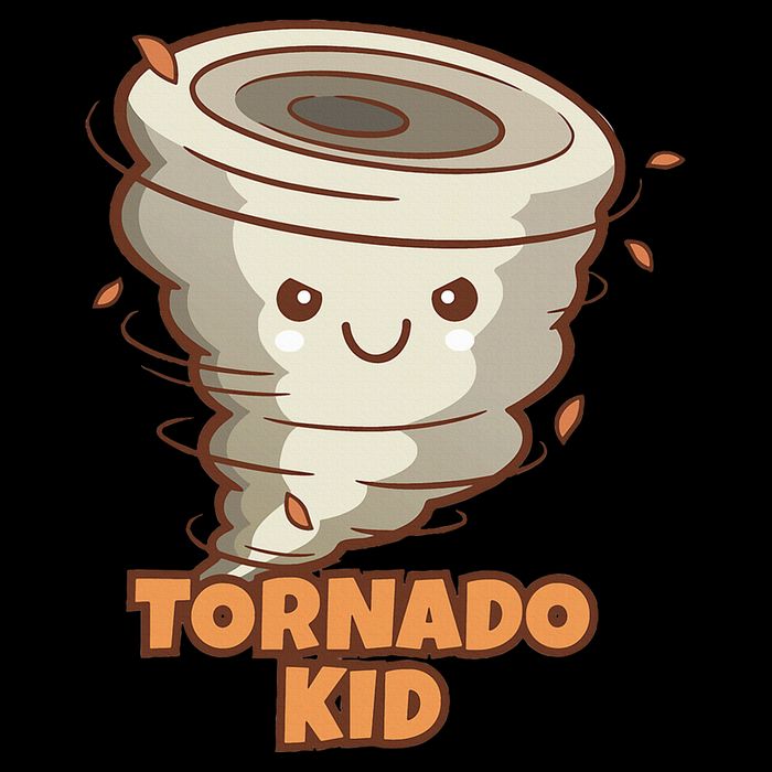 Cute Funny Tornado Active Impact Tech Backpack