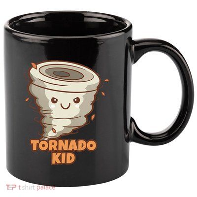 Cute Funny Tornado Active 11oz C Handle Ceramic Mug