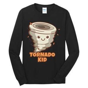 Cute Funny Tornado Active Tall Long Sleeve T-Shirt