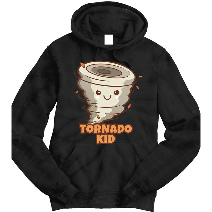 Cute Funny Tornado Active Tie Dye Hoodie