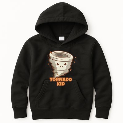 Cute Funny Tornado Active Kids Hoodie
