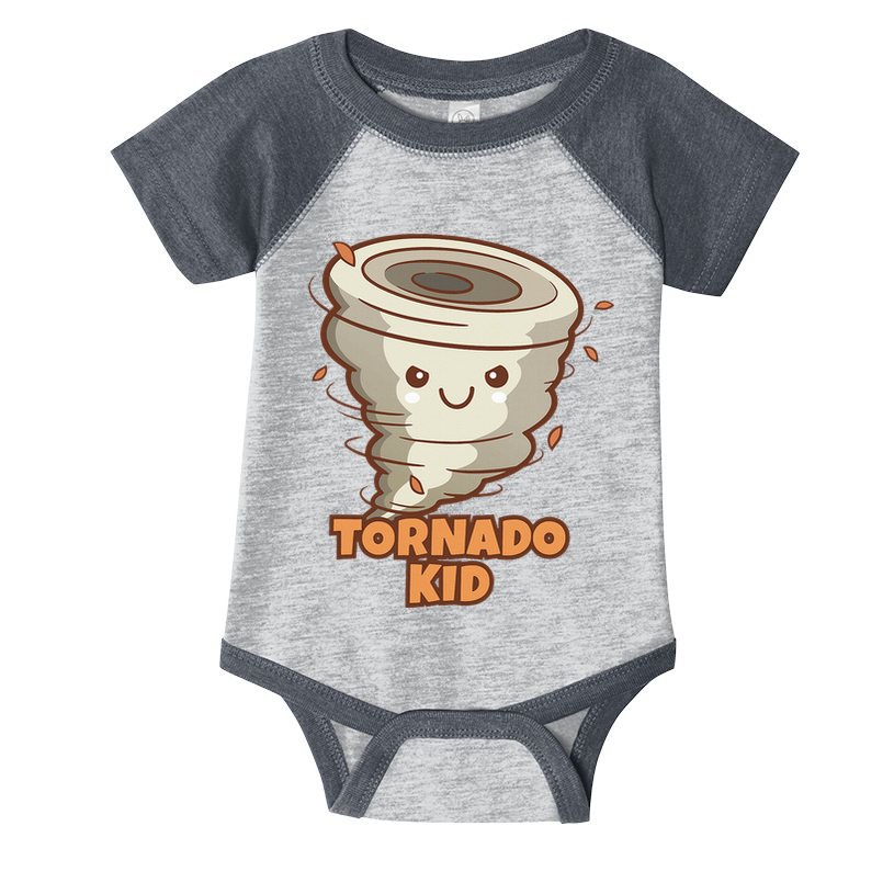 Cute Funny Tornado Active Infant Baby Jersey Bodysuit