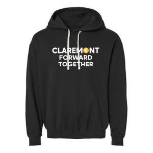 Claremont Forward Together Garment-Dyed Fleece Hoodie