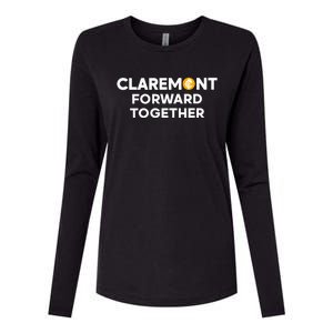 Claremont Forward Together Womens Cotton Relaxed Long Sleeve T-Shirt