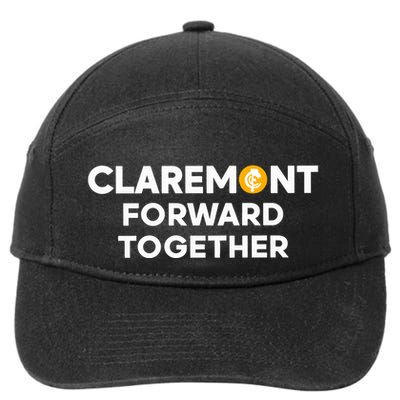 Claremont Forward Together 7-Panel Snapback Hat