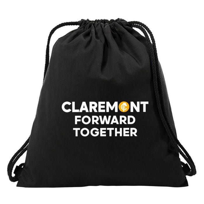 Claremont Forward Together Drawstring Bag