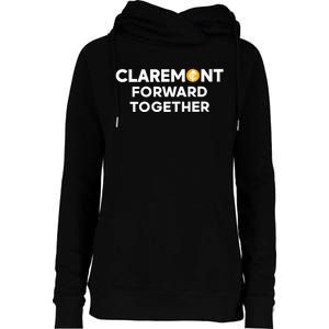 Claremont Forward Together Womens Funnel Neck Pullover Hood