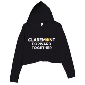 Claremont Forward Together Crop Fleece Hoodie