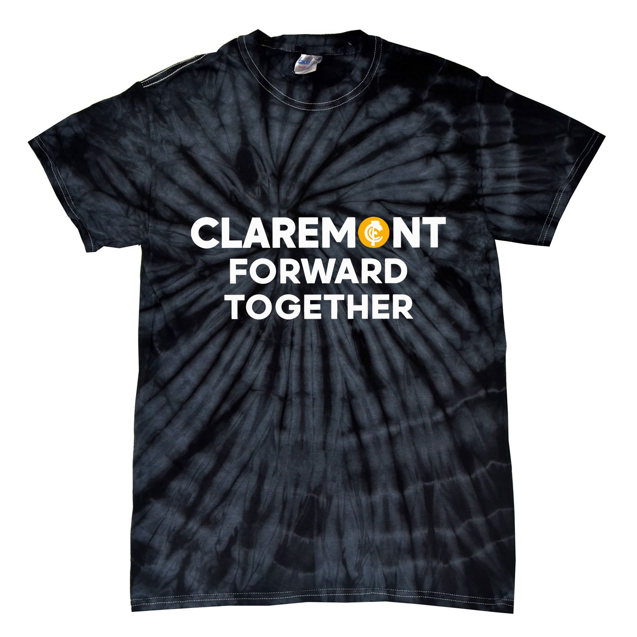 Claremont Forward Together Tie-Dye T-Shirt