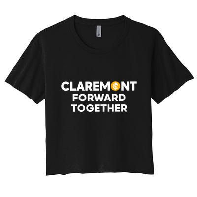 Claremont Forward Together Crop Top