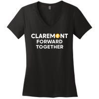 Claremont Forward Together Women's V-Neck T-Shirt