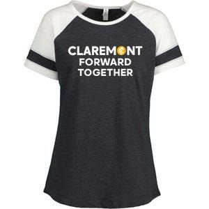 Claremont Forward Together Enza Ladies Jersey Colorblock Tee