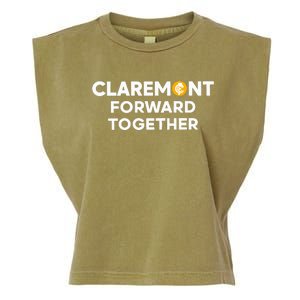 Claremont Forward Together Garment-Dyed Women's Muscle Tee