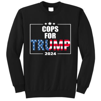 Cops For Trump 2024 Sweatshirt