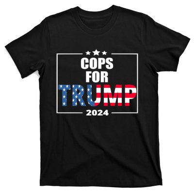 Cops For Trump 2024 T-Shirt